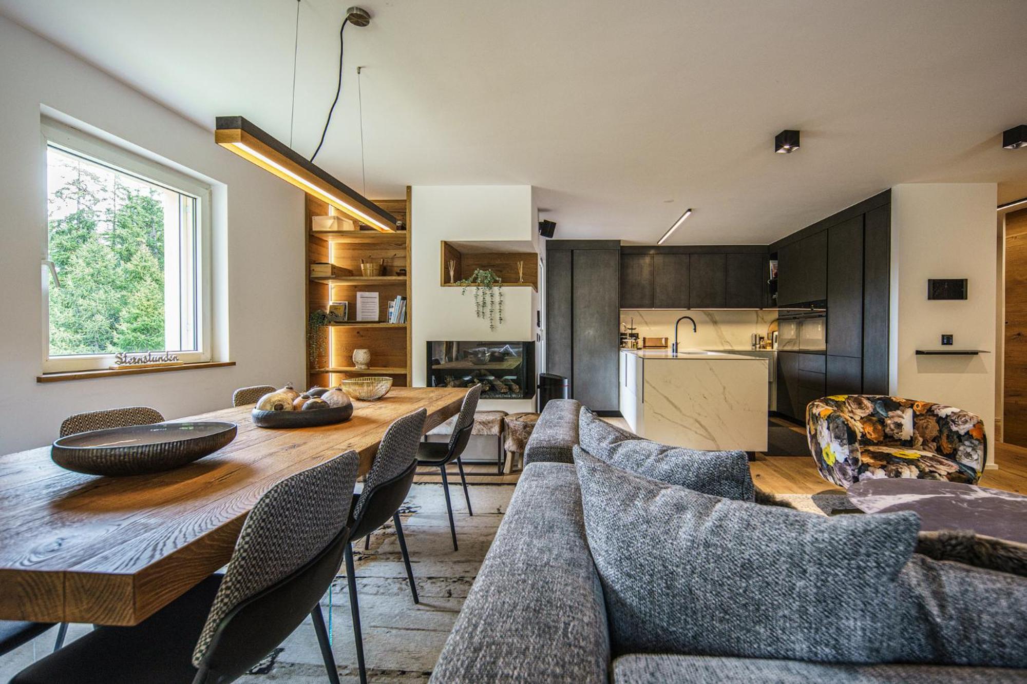 Luxury Mountain Apartment With Private Sauna And Underground Parking Saint-Moritz Extérieur photo