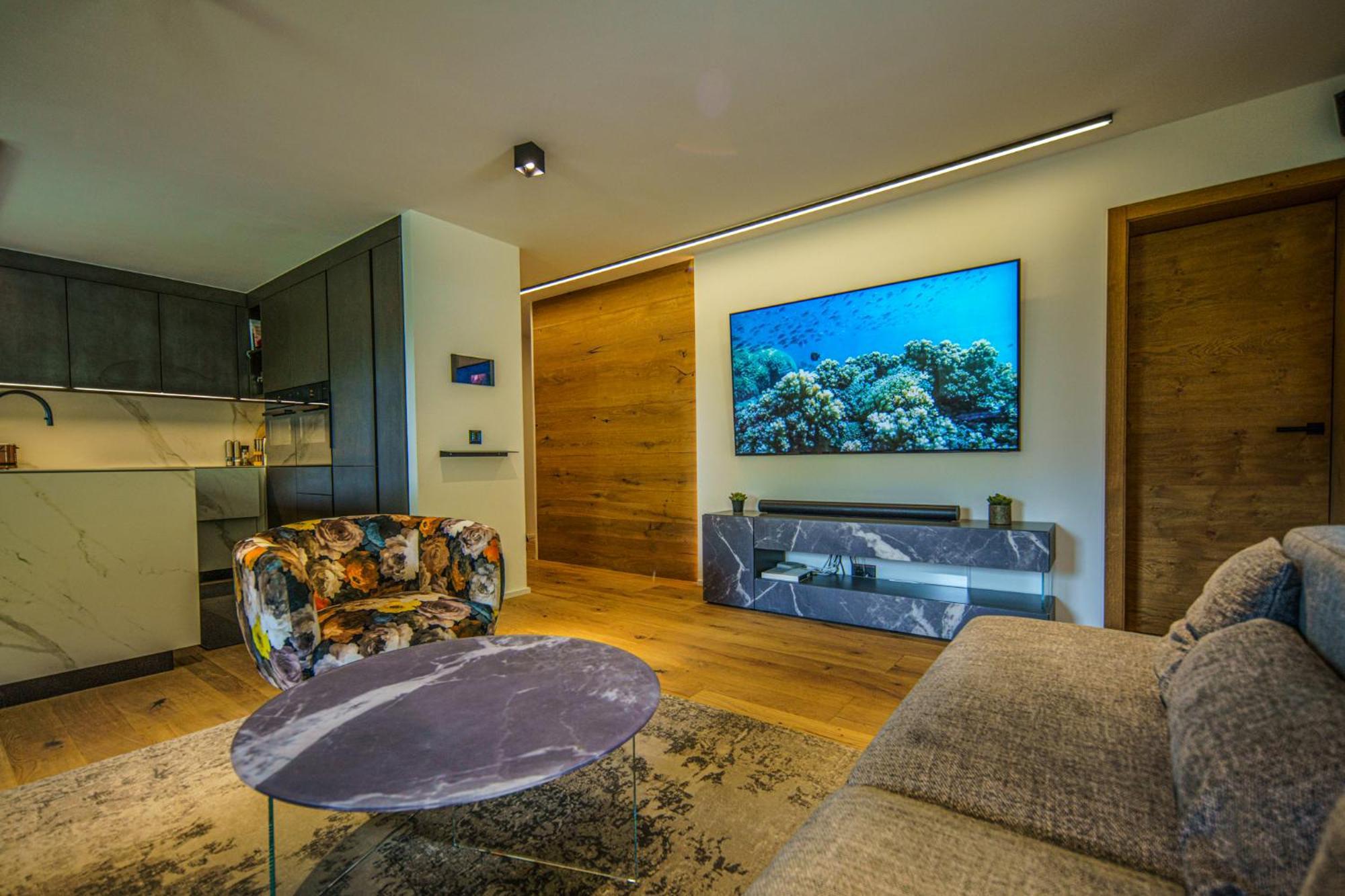 Luxury Mountain Apartment With Private Sauna And Underground Parking Saint-Moritz Extérieur photo
